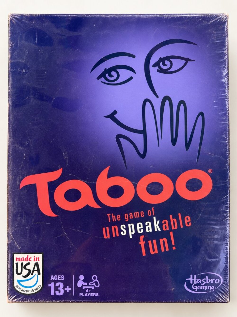 Hasbro Gaming Taboo Party Word Game Ages 13+ 4+ Players